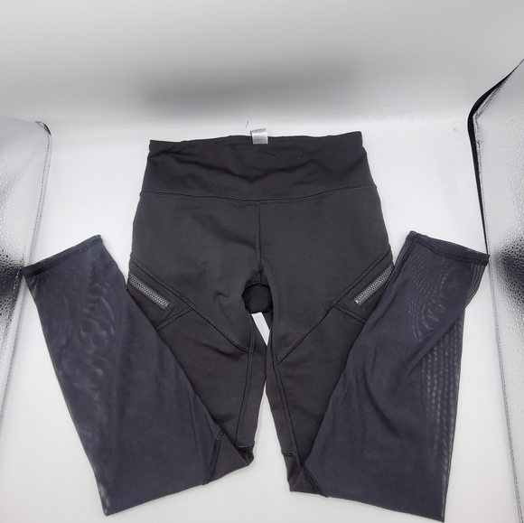 Ivivva by Lululemon BLACK clearly breezy Leggings Size 12 - Picture 7 of 15